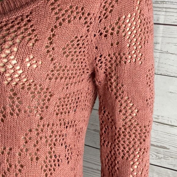Stradivarius Sweater Small Mauve Pink - Picture 6 of 12
